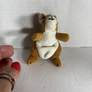 Kangaroo Stuffed Animal Key Chain. Super Cute